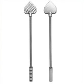 Heart Shaped Steel Crop Whips And Crops